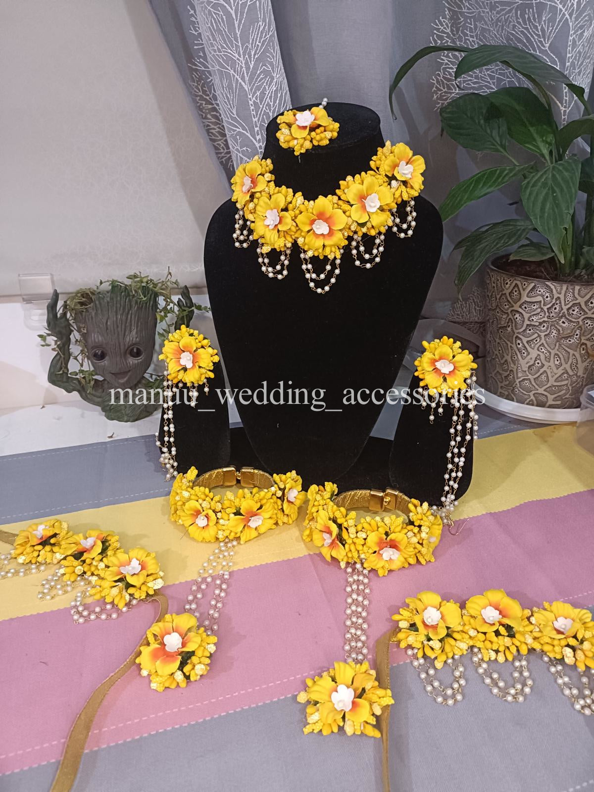 Haldi Jewelry - Yellow