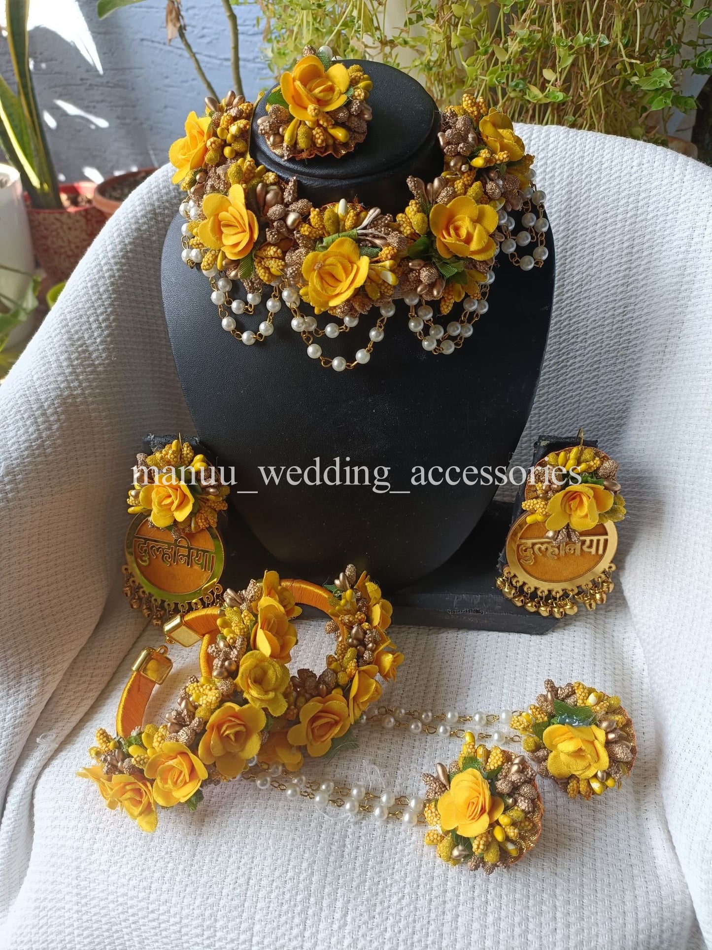 Haldi Jewelry - Yellow