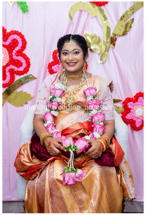 Seemantham OR Baby Shower - Fresh Flower Garlands - ONE Garland